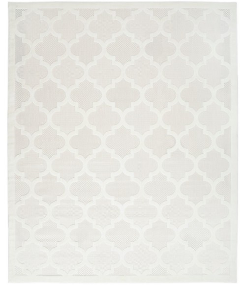 Nourison Easy Care Area Rug NES01 Ivory/White
