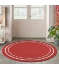 Nourison Nourison Essentials Area Rug NRE02 Brick/Ivory