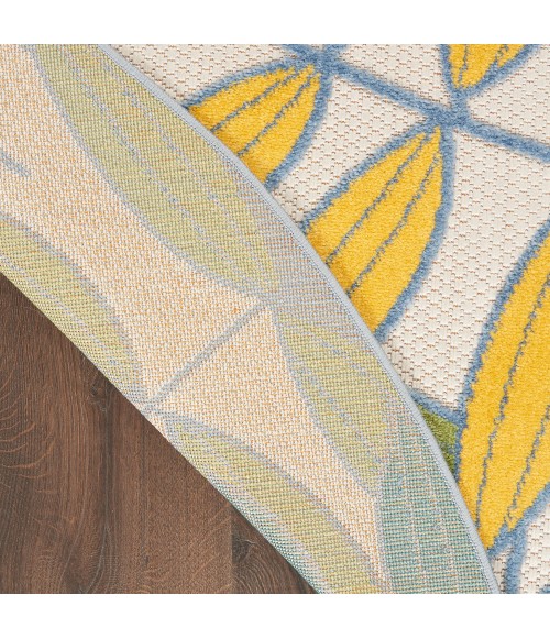 Nourison Aloha Area Rug ALH18 Ivory/Multi