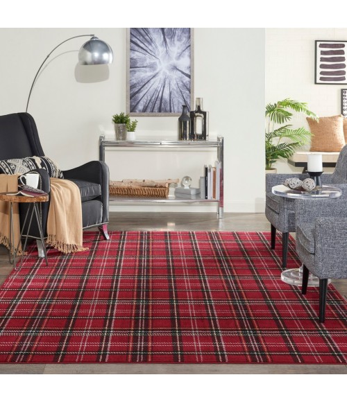 Nourison Grafix Area Rug GRF03-Red