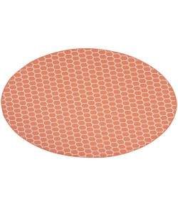 Nourison Reversible Indoor Outdoor Coral RVB01 8 ft. Round Rug