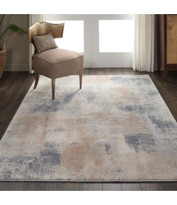 Nourison Rustic Textures - Rus02 Beige Grey Area Rug 3 ft. 11 X 5 ft. 11 Rectangle
