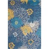 Nourison Passion - Psn17 Blue Area Rug 6 ft. 7 X 9 ft. 6 Rectangle
