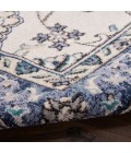 Nourison Home Nourison Essentials Ivory Blue Rug NRE05 8 ft. Round - Rugs Town Nourison Home Nourison Essentials Ivory Blue NRE05 8 ft. Round Rug