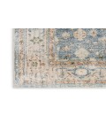 Nourison Astra Machine Washable Silver Blue ASW11 4 ft. X 6 ft. Rectangle Rug