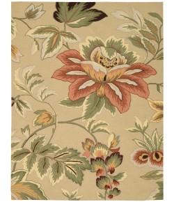 Nourison Fantasy - Fa11 Beige Area Rug 8 ft. X 10 ft. 6 Rectangle