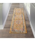 Nourison Passion Runner Area Rug PSN23-Ivory/Yellow