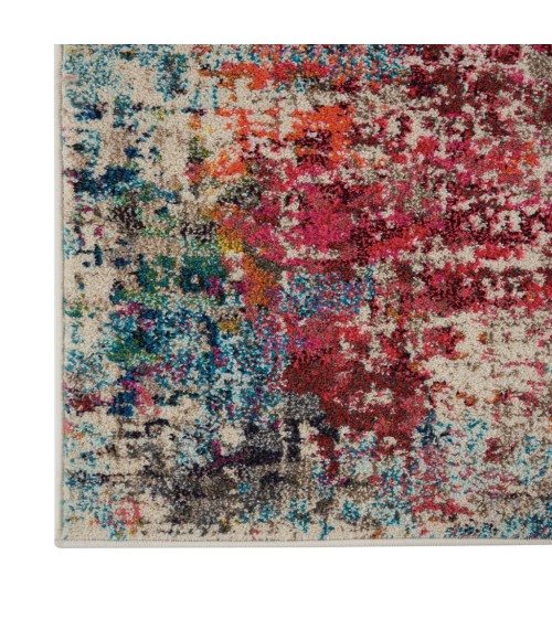 Nourison Celestial Area Rug CES13-Pink/Multicolor