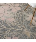 Nourison Tranquil Area Rug TRA08-Grey/Pink
