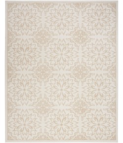Nourison Home Jubilant JUB06 Ivory Beige 8 ft. 6 in. X 12 ft. Area Rug