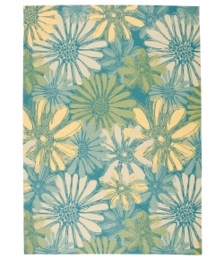 Nourison Home & Garden - Rs022 Blue Area Rug 10 ft. X 13 ft. Rectangle