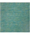 Nourison ESSENTIALS Area Rug Nourison Essentials Blue Green Area Rug NRE01-Blue Green