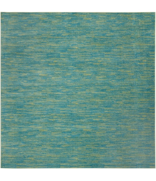 Nourison ESSENTIALS Area Rug Nourison Essentials Blue Green Area Rug NRE01-Blue Green