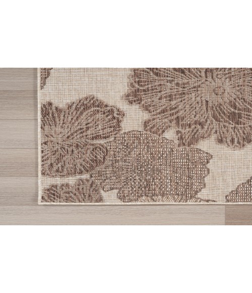 Nourison Garden Oasis Natural GOA04 8 ft. X 10 ft. Rectangle Rug