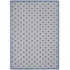 Nourison Home Aloha ALH26 Blue Grey 7 ft. 10 in. X 10 ft. 6 in. Area Rug