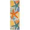 Nourison Aloha - Alh24 Multicolor Area Rug 2 ft. X 6 ft. Rectangle
