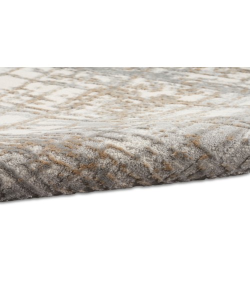 Calvin Klein CK950 Rush Ivory/Grey CK950 8 ft. X 10 ft. Rectangle Rug