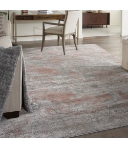 Nourison Rustic Textures - Rus15 Light Grey Rust Area Rug 7 ft. 10 X 10 ft. 6 Rectangle
