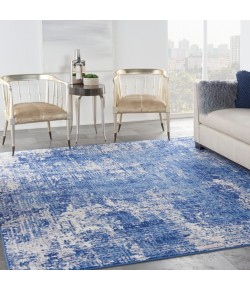 Nourison Whimsicle - Whs08 Blue Ivory Area Rug 7 ft. X 10 ft. Rectangle