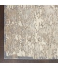 Nourison SAHARA Area Rug kathy ireland Home Sahara Area Rug KI392-Ivory/Silver