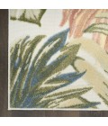 Nourison Aloha Ivory Green ALH43 2 ft. 8 in. X 4 ft. Rect. Rug