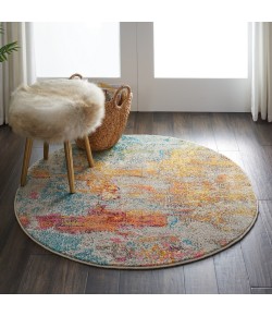 Nourison Celestial - Ces02 Sealife Area Rug 4 ft. X Round