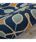 Nourison CARIBBEAN Area Rug Nourison Caribbean Square Area Rug CRB07-Navy