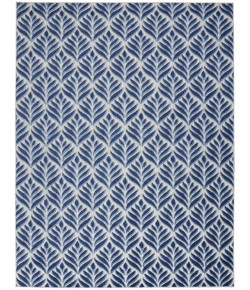 Nourison Aloha - Alh35 Blue Area Rug 5 ft. 3 in. X 7 ft. 5 in. Rectangle