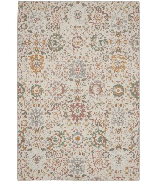 Nourison Twilight Area Rug TWI13 Ivory/Multi 5'6" x 8'