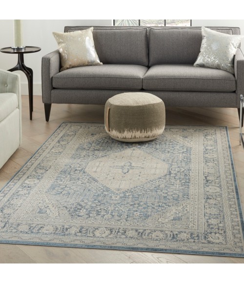 Kathy Ireland Malta Area Rug MAI18-Blue