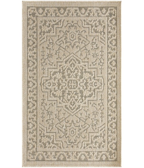 Nourison Tulum Taupe Olive TLM05 2 ft. X 3 ft. Rect. Rug