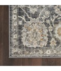 Nourison Oushak Home Charcoal OUS01 2 ft. X 6 ft. Rect. Rug