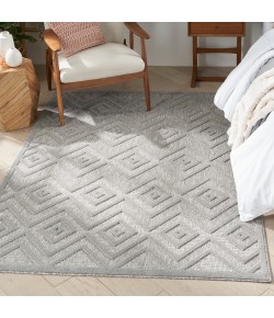 Nourison Versatile - Nrv01 Silver Grey Area Rug 5 ft. X 7 ft. Rectangle