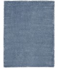Nourison Luxurious Shag Light Blue LXR05 7 ft. 10 in. X 9 ft. 10 in. Rect. Rug