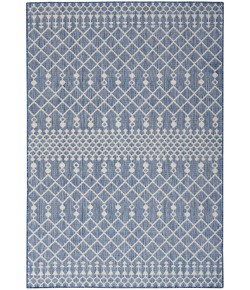 Nourison Positano Navy Blue POS02 4 ft. X 6 ft. Rect. Rug