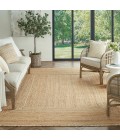 Nourison Terrazzo Jute Natural TRJ01 8 ft. X 10 ft. Rect. Rug