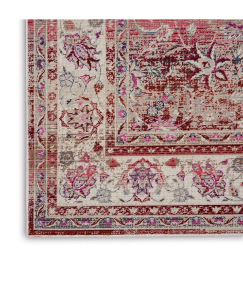 Nourison Vintage Kashan Area Rug VKA01-Red