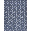 Nourison Horizon Indoor/Outdoor Navy HOZ01 6 ft. X 9 ft. Rect. Rug