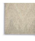 Nourison Interlock Ivory/Grey ITL04 4 ft. X 6 ft. Rect. Rug