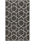 Nourison Horizon Indoor/Outdoor Black HOZ01 3 ft. X 5 ft. Rect. Rug