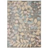 Nourison Tranquil(Traql) - Tra03 Grey Beige Area Rug 4 ft. X 6 ft. Rectangle