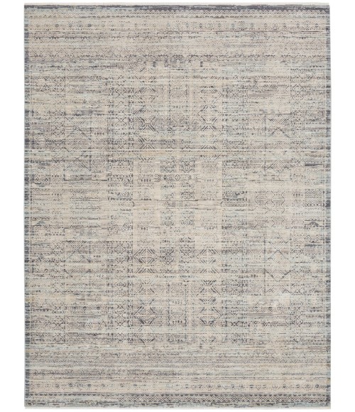 Nourison Nyle Ivory Blue NYE06 7 ft. 10 in. X 10 ft. 1 in. Rect. Rug