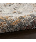 Nourison Ludlow Grey/Multi LDW03 7 ft. 10 in. X 9 ft. 10 in. Rect. Rug