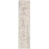 Nourison Concerto Cream Grey CNC01 2 ft. 2 in. X 7 ft. 6 in. Rect. Rug
