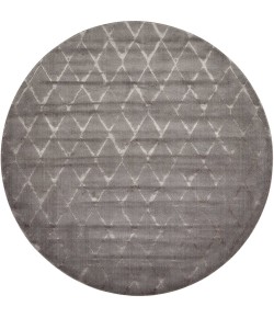 Nourison Twilight - Twi15 Grey Area Rug 8 ft. Round
