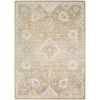 Nourison Home Astra Machine Washable ASW19 Ivory Gold 6 ft. 7 in. X 9 ft. Area Rug