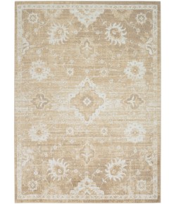 Nourison Home Astra Machine Washable ASW19 Ivory Gold 6 ft. 7 in. X 9 ft. Area Rug