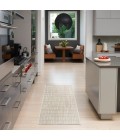 Nourison Cozy Modern Grey Ivory CMD03 2 ft. 2 in. X 6 ft. Rect. Rug
