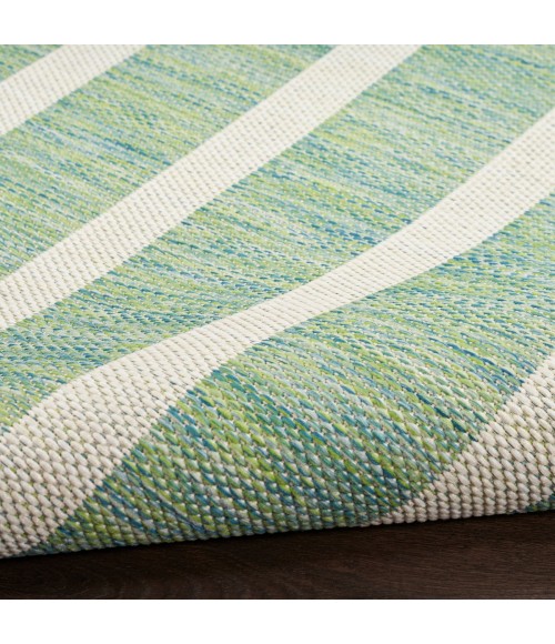 Nourison Positano Blue Green Ivory POS03 2 ft. 2 in. X 8 ft. Rect. Rug