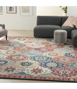 Nourison Parisa - Psa05 Multicolor Area Rug 7 ft. 9 in. X 9 ft. 9 in. Rectangle
